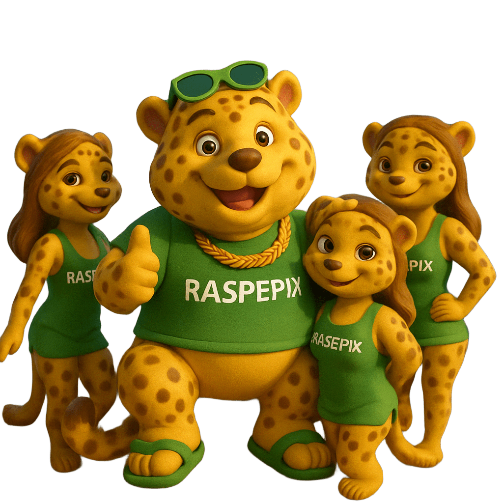RaspePix Mascote (ele também quer que você ganhe dinheiro)